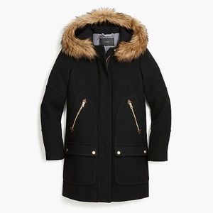 Chateau parka in Italian stadium-cloth wool